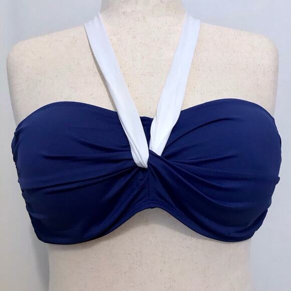 Lauren Ralph Lauren NWT Halter Bikini Top Women 16 - Picture 2 of 15